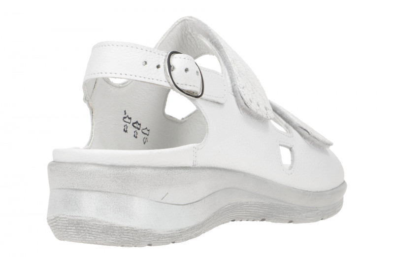 Waldläufer Merle Sandale weiß offwhite M-Weite