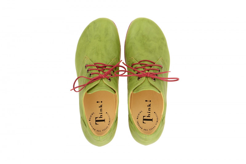 Think Menscha Schuhe grün rot
