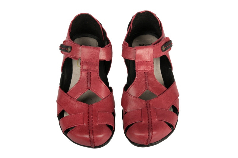 camel active Saturn-S Damen Sandale rot - 152.11.02