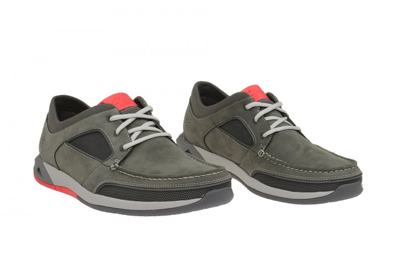 Clarks Ormand Sail Schuhe grau orange