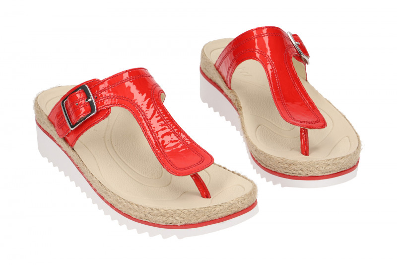 Gabor Pantoletten rot Lack 23.726.95