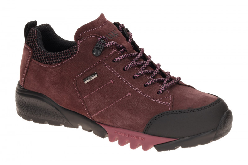 Waldläufer Amiata Schuhe rot berry H-Weite wasserdicht