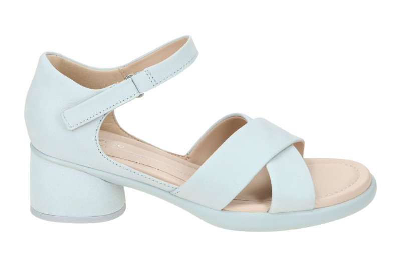 Ecco Sculpted Sandaletten Kreuzriemen blau Nubuck 222773