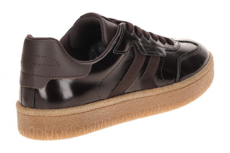 Tamaris Schuhe Sneaker braun mocca Lack 23723
