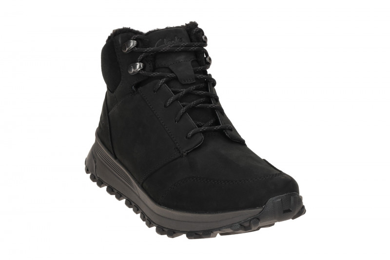 Clarks ATL Trek Up Winter Schuhe Boots schwarz Waterproof