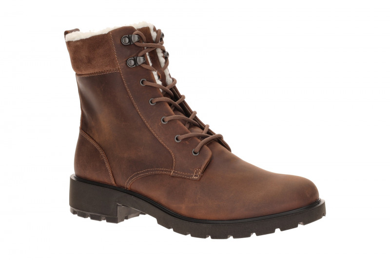 Ecco Metropole Vienna Winter Stiefel Boots braun Warmfutter 231373