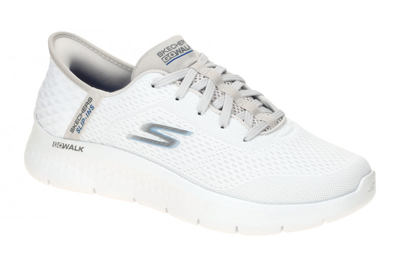 Skechers Go Walk Flex Schuhe weiß SLIP-INs 216505