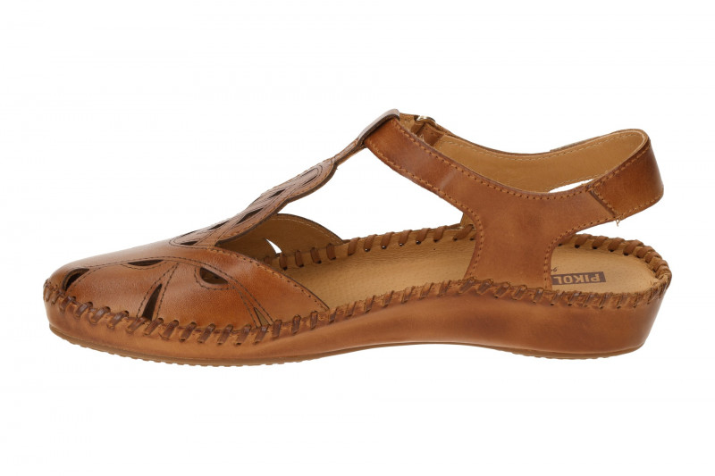 Pikolinos Vallarta Sandale braun gelocht 655-0703