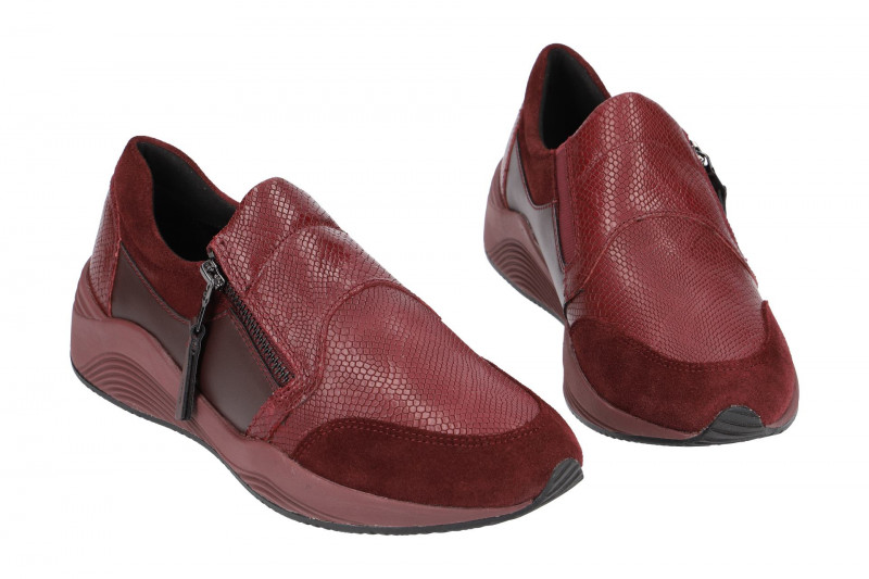 Geox Omaya Schuhe rot print D620SA