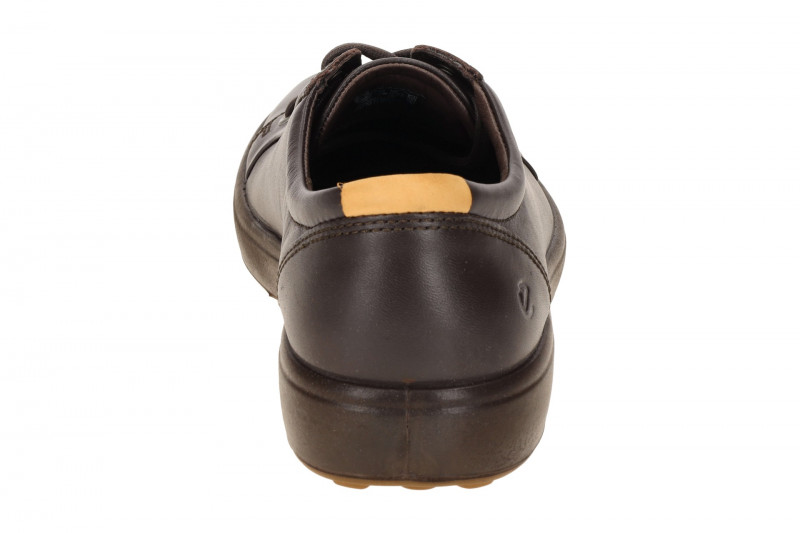 Ecco Soft 7 Schuhe dunkelbraun mocha Herren Sneaker