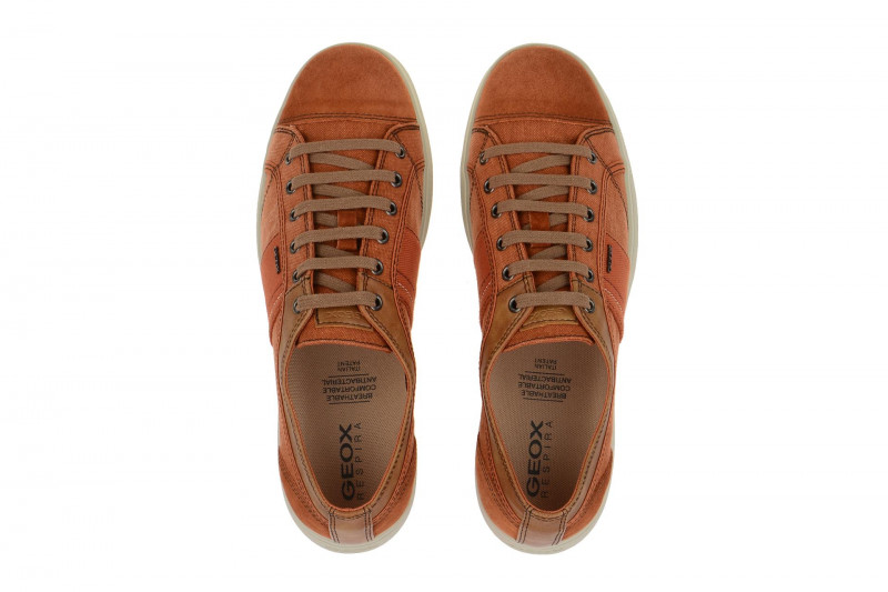 Geox Warrens Schuhe orange rust U620LA