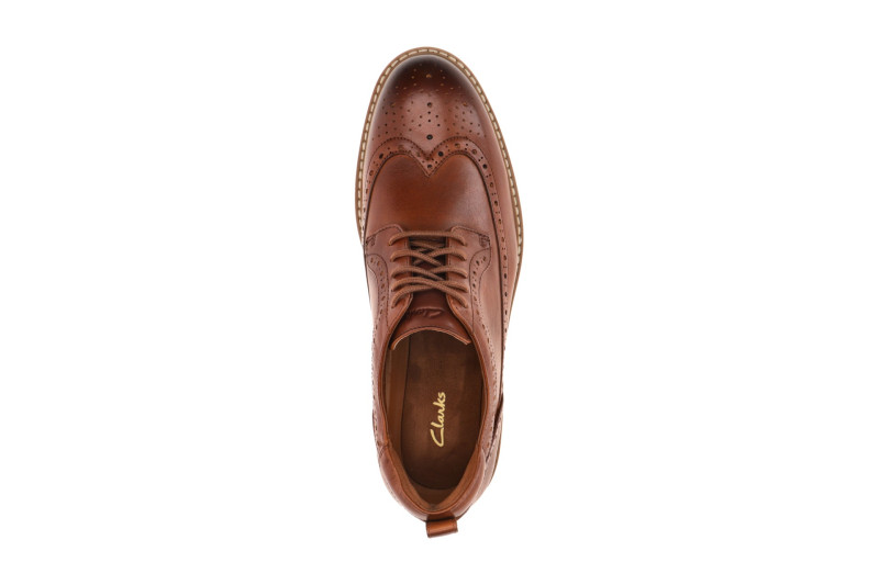 Clarks Aldwin2 Limit Schuhe braun Longwing 26320107