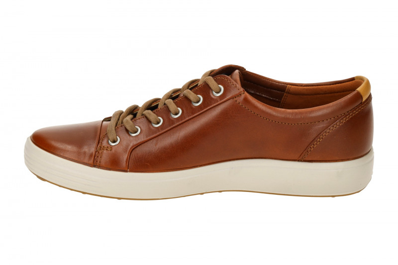 Ecco Soft 7 Schuhe braun cognac Herren