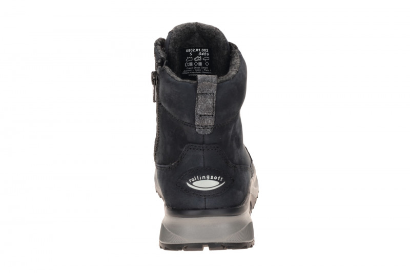 Gabor RollingSoft Schuhe Stiefel blau Nubuck 0802.01.002