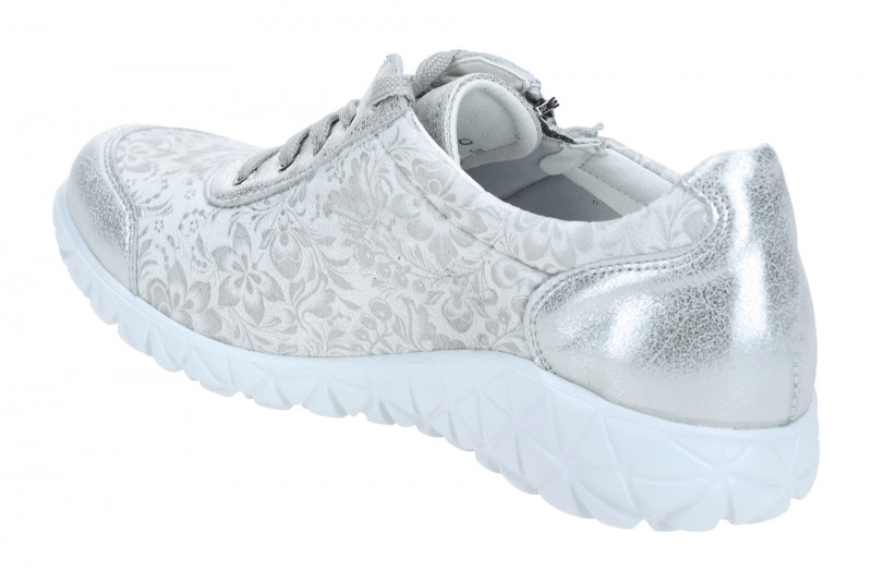 Waldläufer HAVY-SOFT Schuhe silber grau H-Weite OrthoTritt H89001