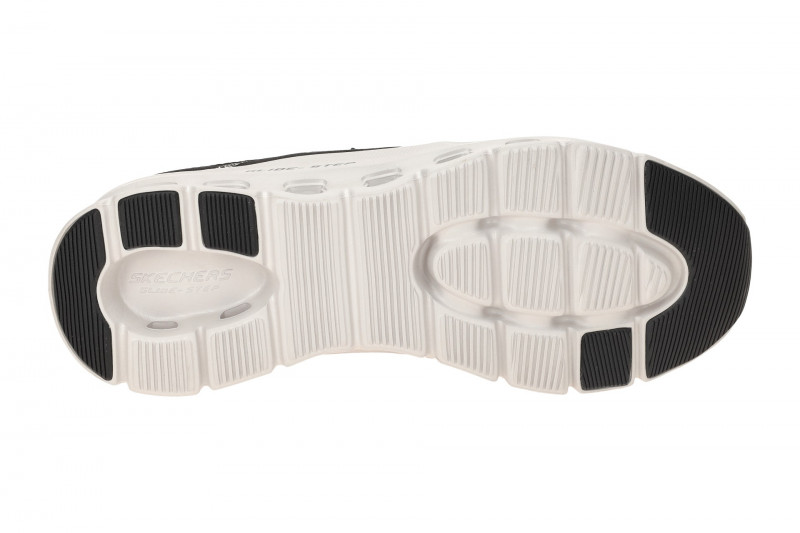 Skechers Glide Step Schuhe schwarz grau SLIP-INS 232930