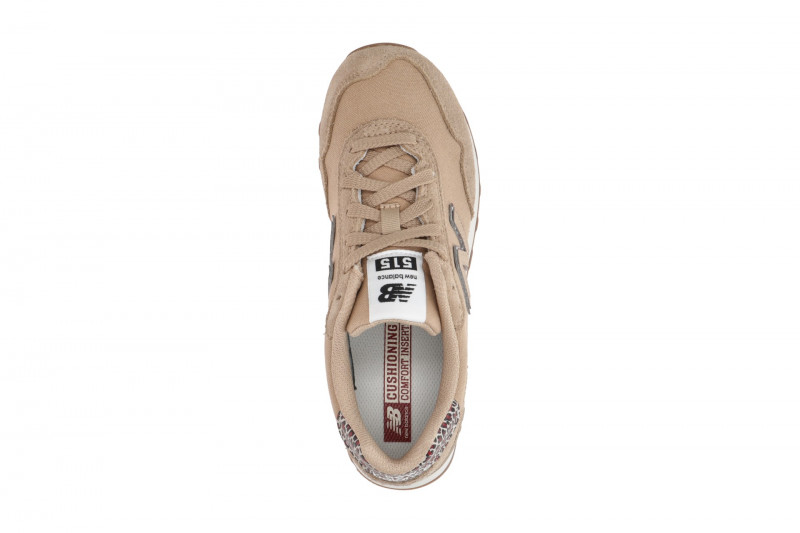 New Balance 515 Damen Sneakers beige Leo-Muster