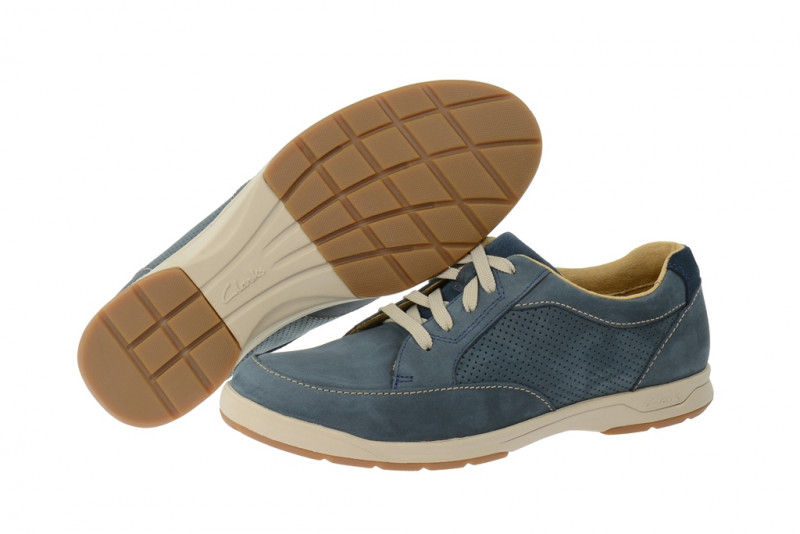 Clarks Stafford Park 5 Schuhe navy blau 20353216