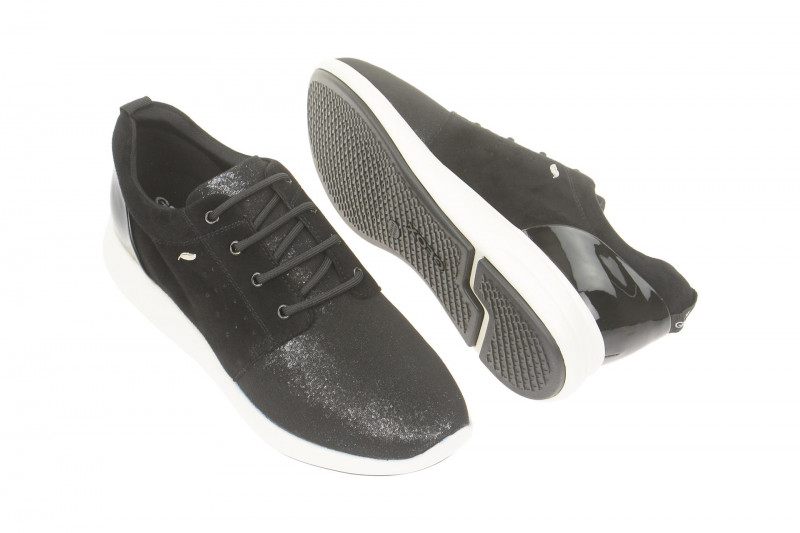 Geox Ophira Schuhe schwarz Glitter D621CA