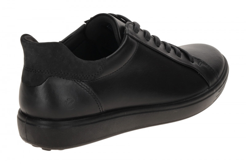 Ecco Soft 7 Schuhe schwarz Slip-On 470843