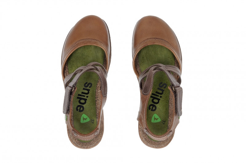 Snipe Picanya Keil Sandalette in braun