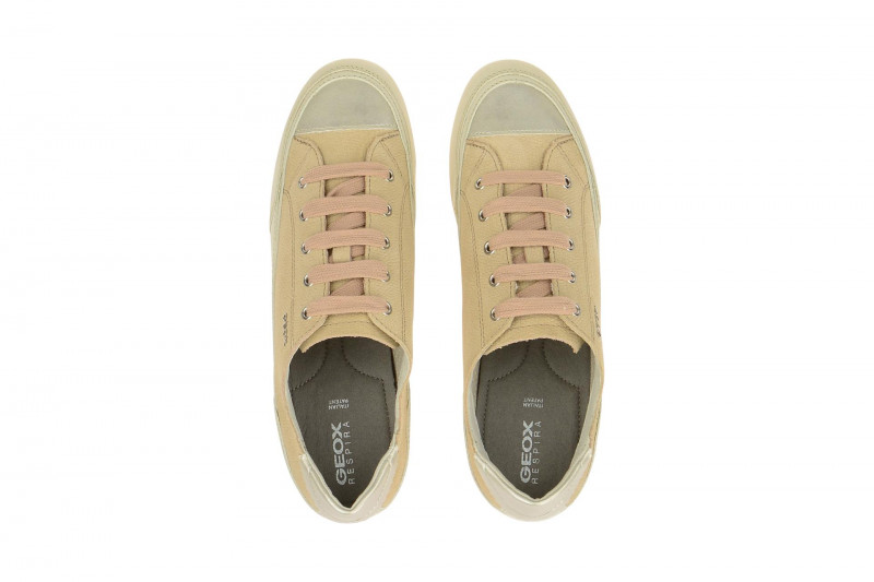 Geox Moena Schuhe weiß rosa D5260D