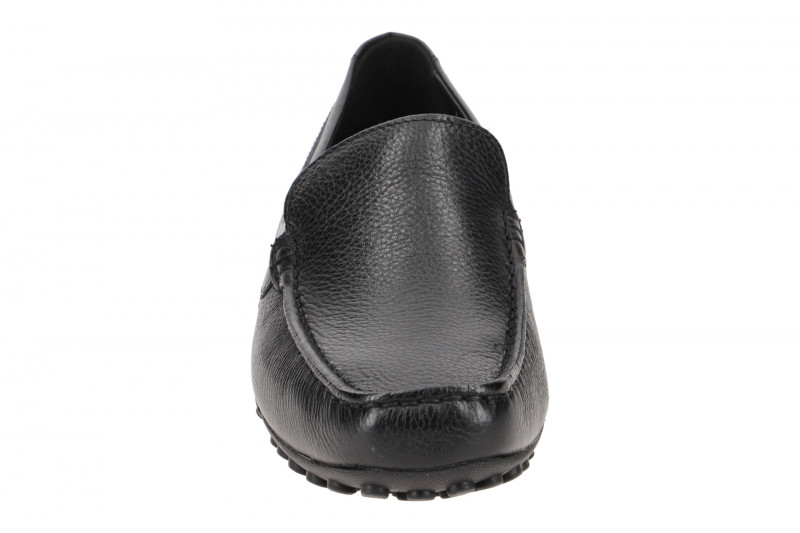 Geox Snake Mokassin Schuhe schwarz U0207B