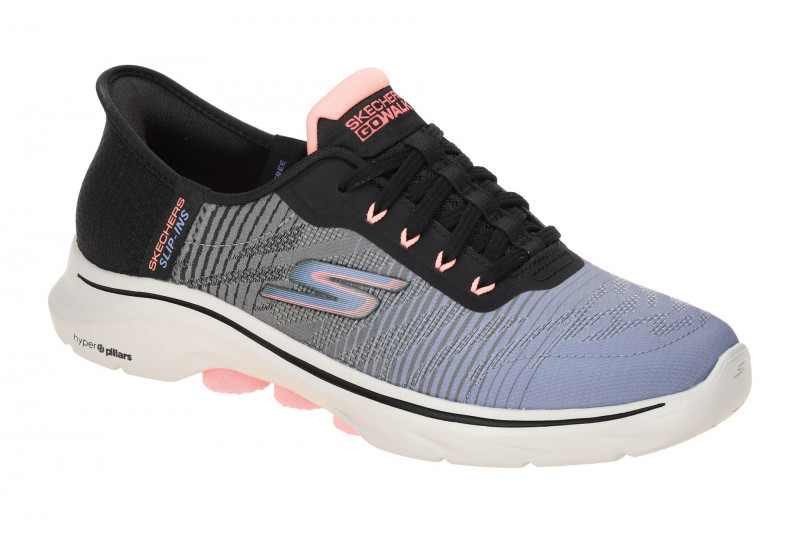 Skechers Go Walk 7 Schuhe lila schwarz 125250
