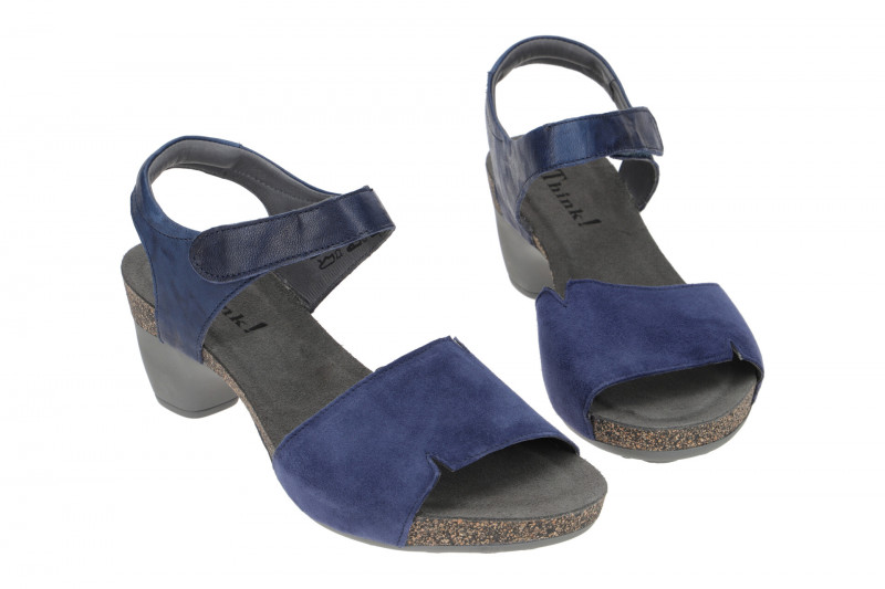 Think Traudi Sandalette blau indigo 572
