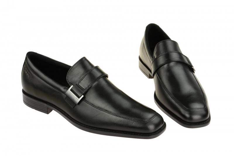ecco Slipper Schuhe Edinburgh schwarz