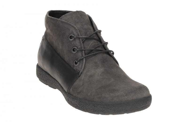 Think Geoag Stiefel grau vulcan Velour 1238