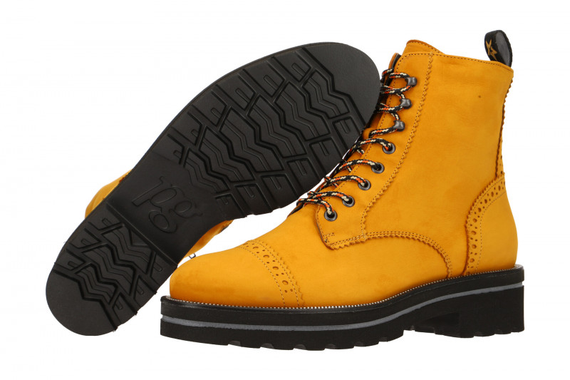 Paul Green Stiefel gelb Nubuck 9668