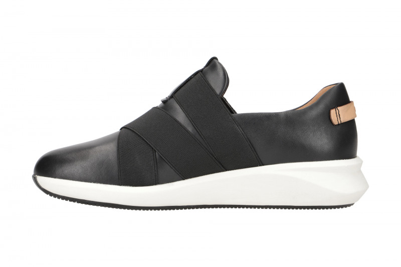 Clarks Un Rio Schuhe schwarz Damen Slipper