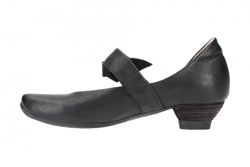 Think Aida Riemchen Pumps schwarz 4-84250-00