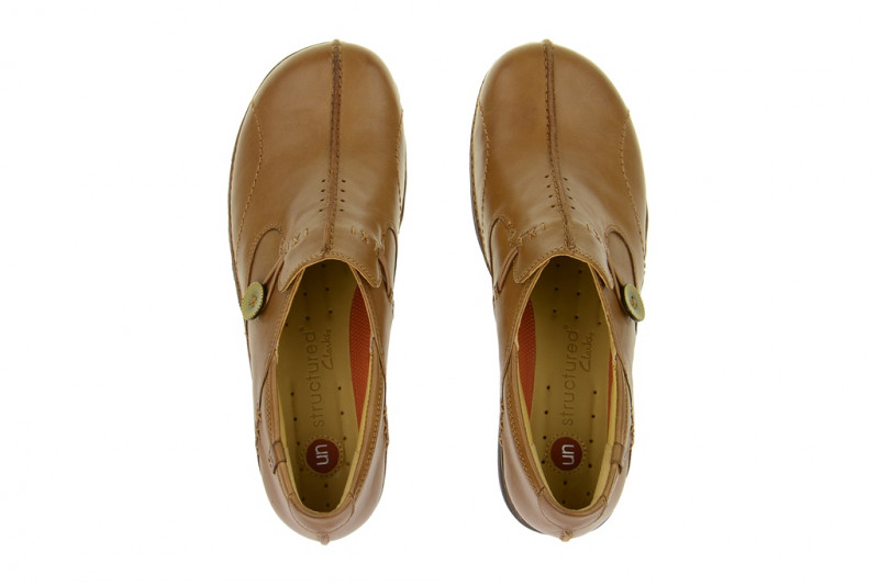 Clarks Un Loop Slipper braun tan 20353760