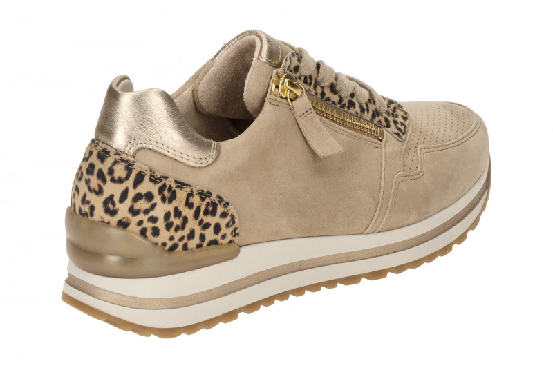 Gabor comfort Sneaker Schuhe beige caramel H-Weite Leo 66.528.34