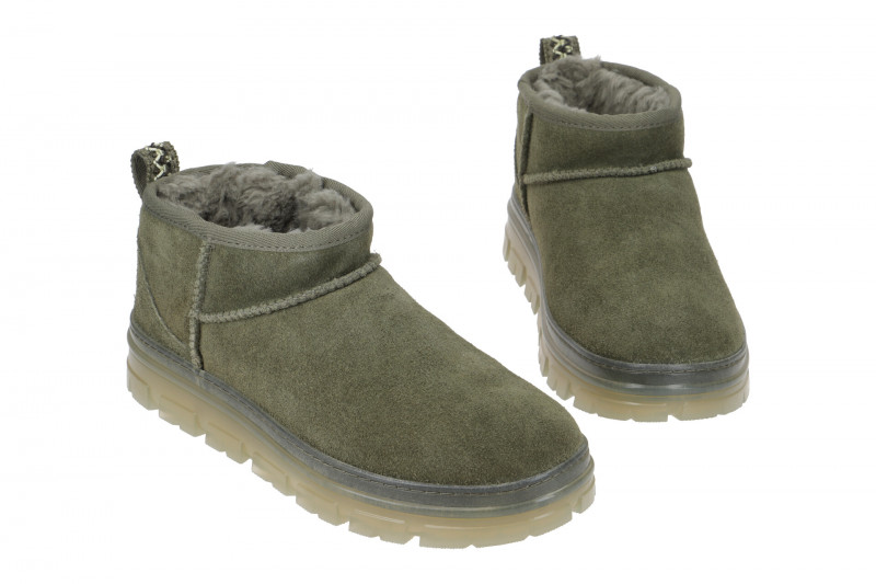 UGG Classic Ultra Mini Clear Stiefel grün olive 1142450