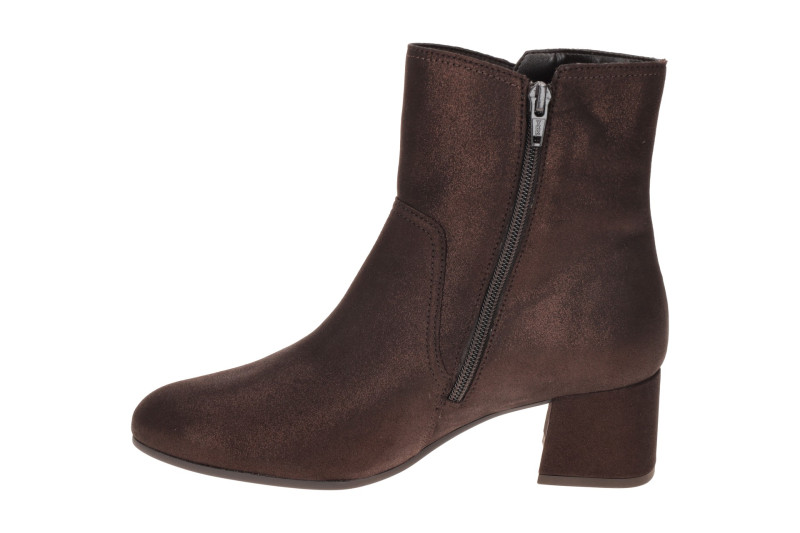 Gabor Stiefelette Ankle Boots braun schimmernd H-Weite 8063.01.006