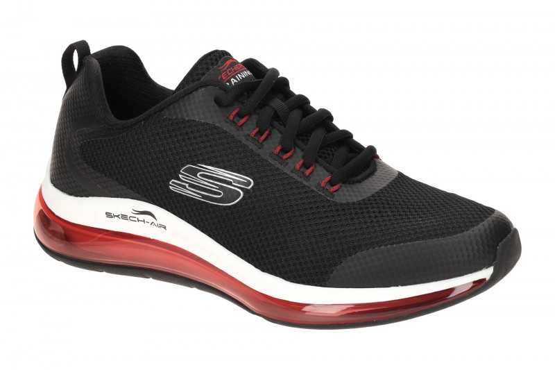 Skechers Skech Air Schuhe schwarz Herren Luftkissen 232036