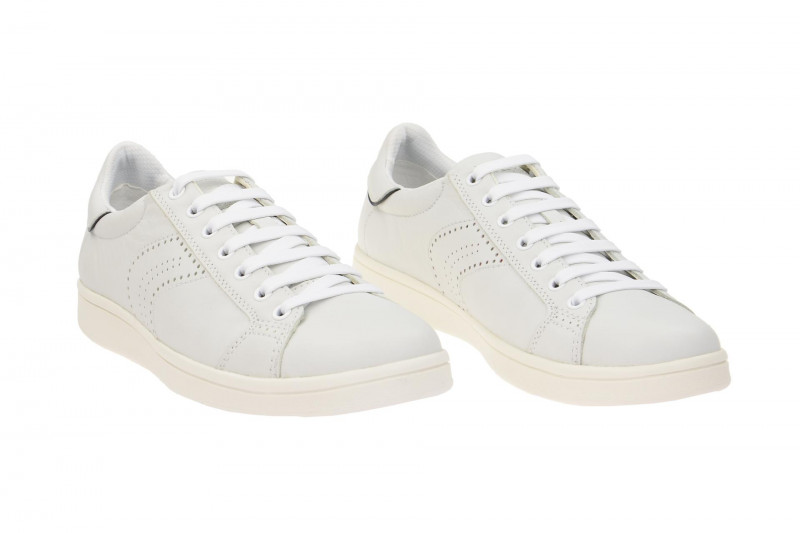 Geox Respira Warrens B Sneakers in weiß Herrenschuhe