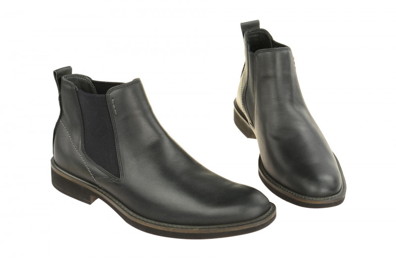 Ecco Biarritz Chelsea Stiefelette schwarz