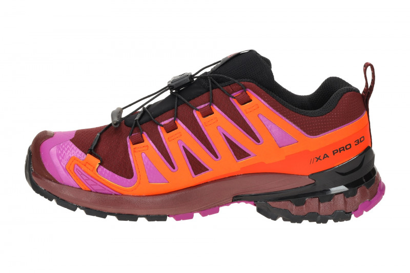 Salomon XA Pro 3D V9 Schuhe Damen rot orange GORE-TEX 479619