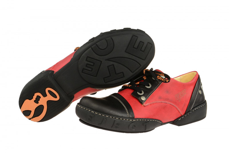 Eject Eden Schuhe schwarz rot