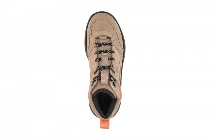 Ecco Offroad Schuhe Wander Stiefel beige wasserdicht 822413