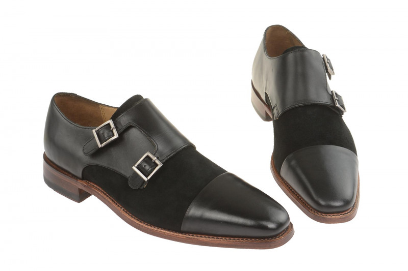 Gordon & Bros Schuhe schwarz Double Monk Lucquin 4924-I