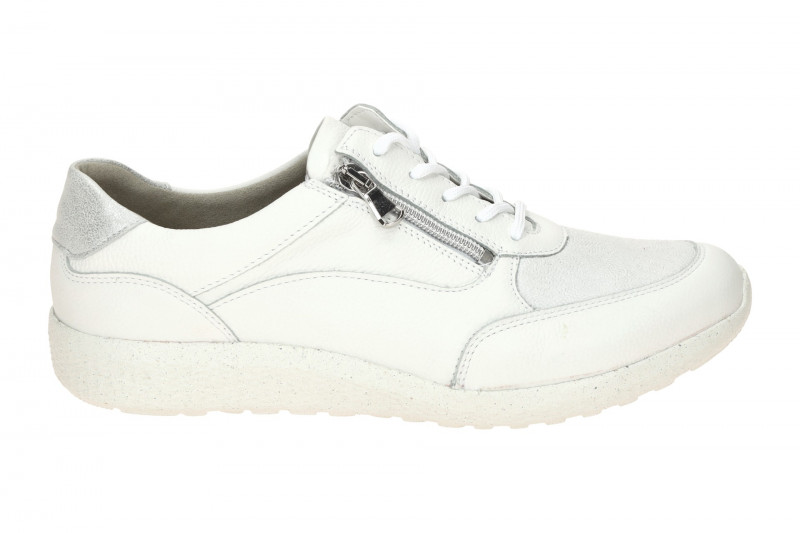 Waldläufer Ira Schuhe weiß silber K-Weite OrthoTritt