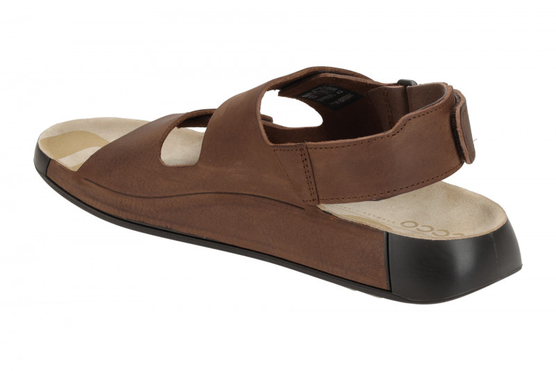 Ecco Cozmo Herren Sandale braun Klett 500944