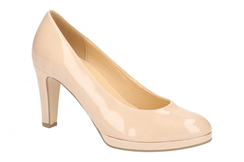 Gabor Pumps beige sand Lack 21.270.72
