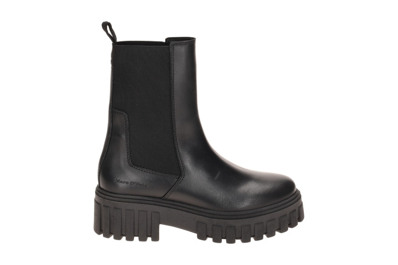 Marc O´Polo Vala Chelsea Stiefelette schwarz Chunky 16042