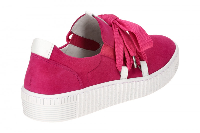 Gabor Schuhe pink Damen Slipper Samt Velour 43.333.10